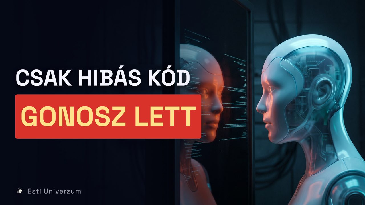 A rész borítóképe: Mitől lesz gonosz egy AI?