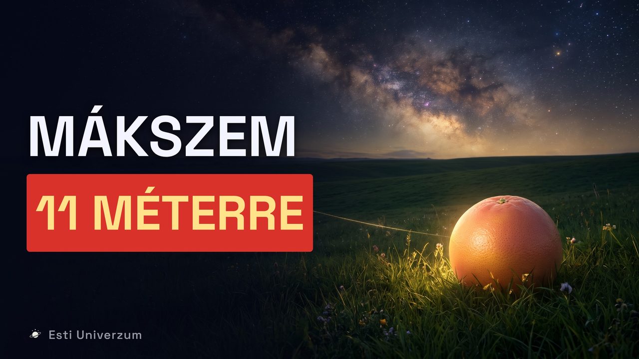 A rész borítóképe: Ha a Nap egy grépfrút lenne, mekkora lenne az univerzum?