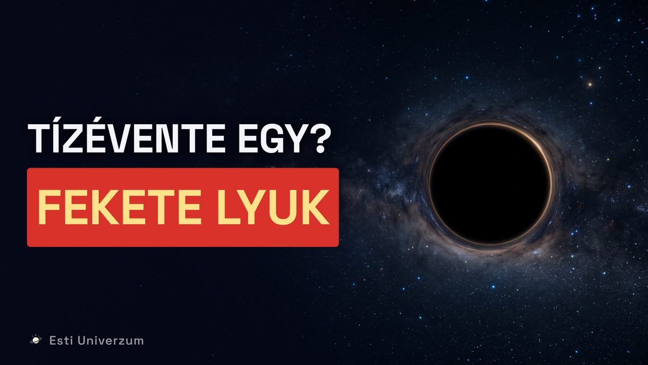 A rész borítóképe: Mi lenne, ha egy fekete lyuk berepülne a Naprendszerbe?