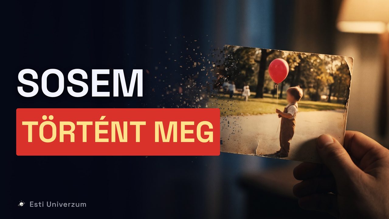 A rész borítóképe: Biztos, hogy megtörtént, amire emlékszel?