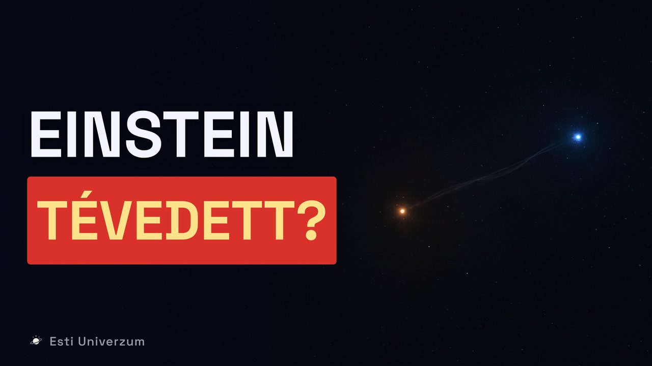 A rész borítóképe: Miért viselkedik két részecske úgy, mintha összebeszélt volna?
