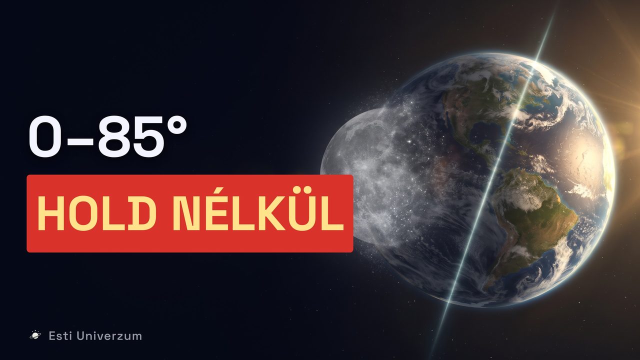 A rész borítóképe: Ha eltűnne a Hold, eldőlne a Föld?