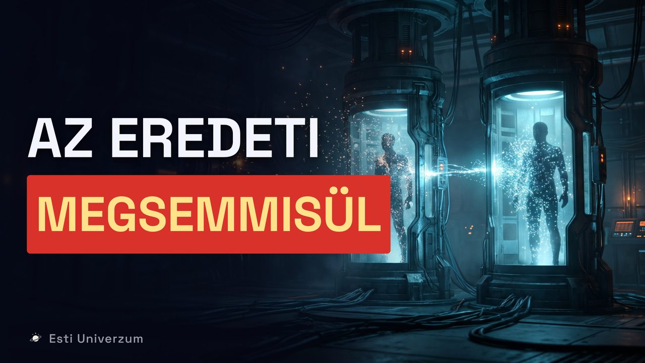A rész borítóképe: Ha teleportálnának, te lépnél ki a túloldalon?